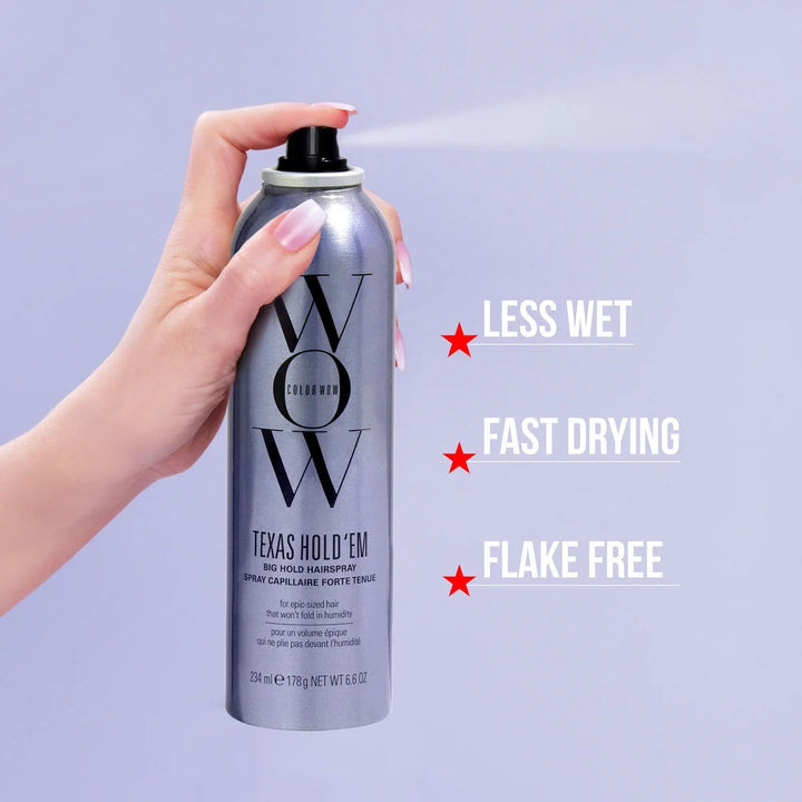 Texas Hold'em Big Hold Hairspray 234ml - GLAM MODA