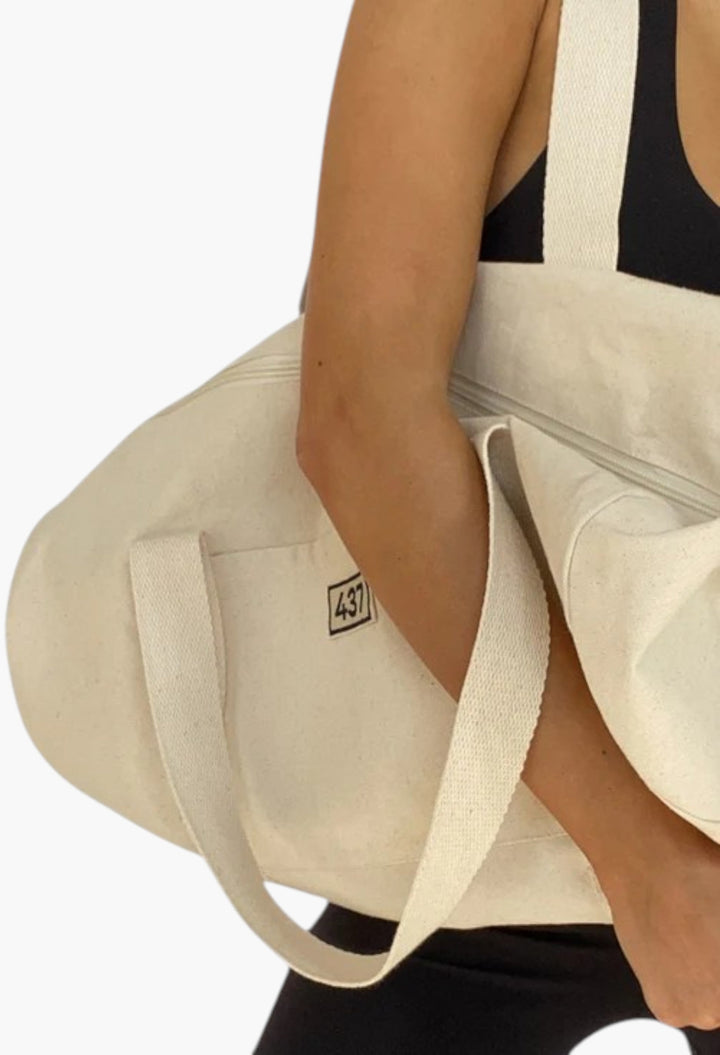 The Duffle / Natural - GLAM MODA