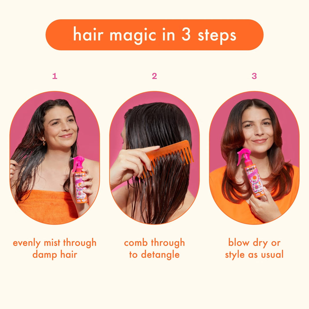 The Wizard Silicone Free Detangling Primer 60ml - GLAM MODA