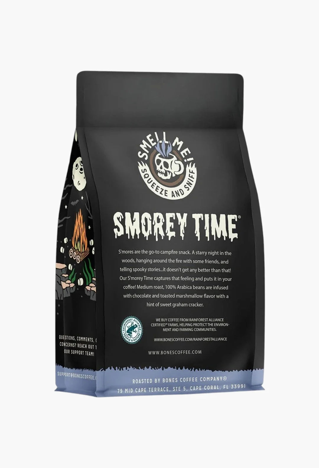 Bones Coffee Company Decaf S'morey Time