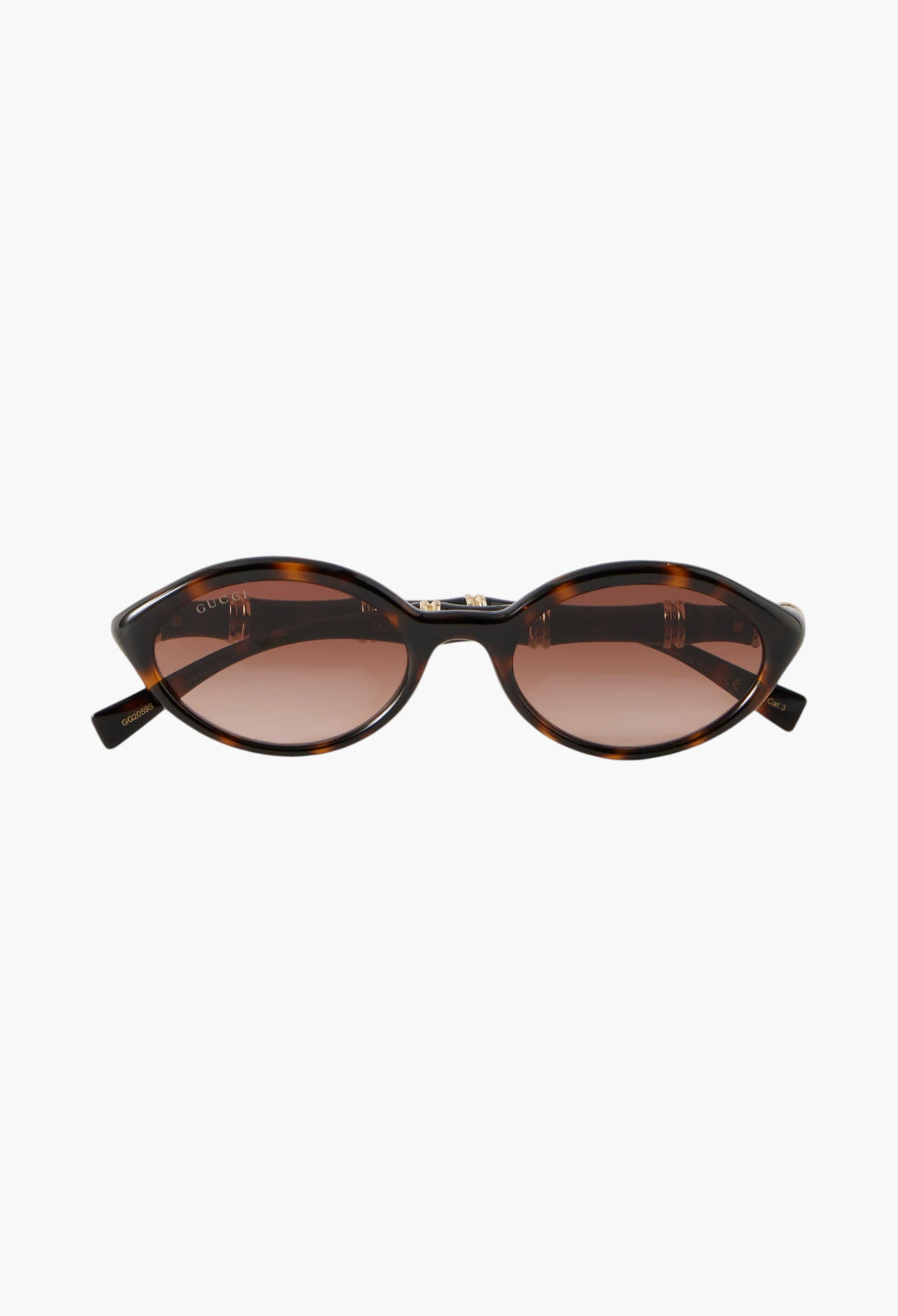 Bamboo Round-Frame Acetate Sunglasses