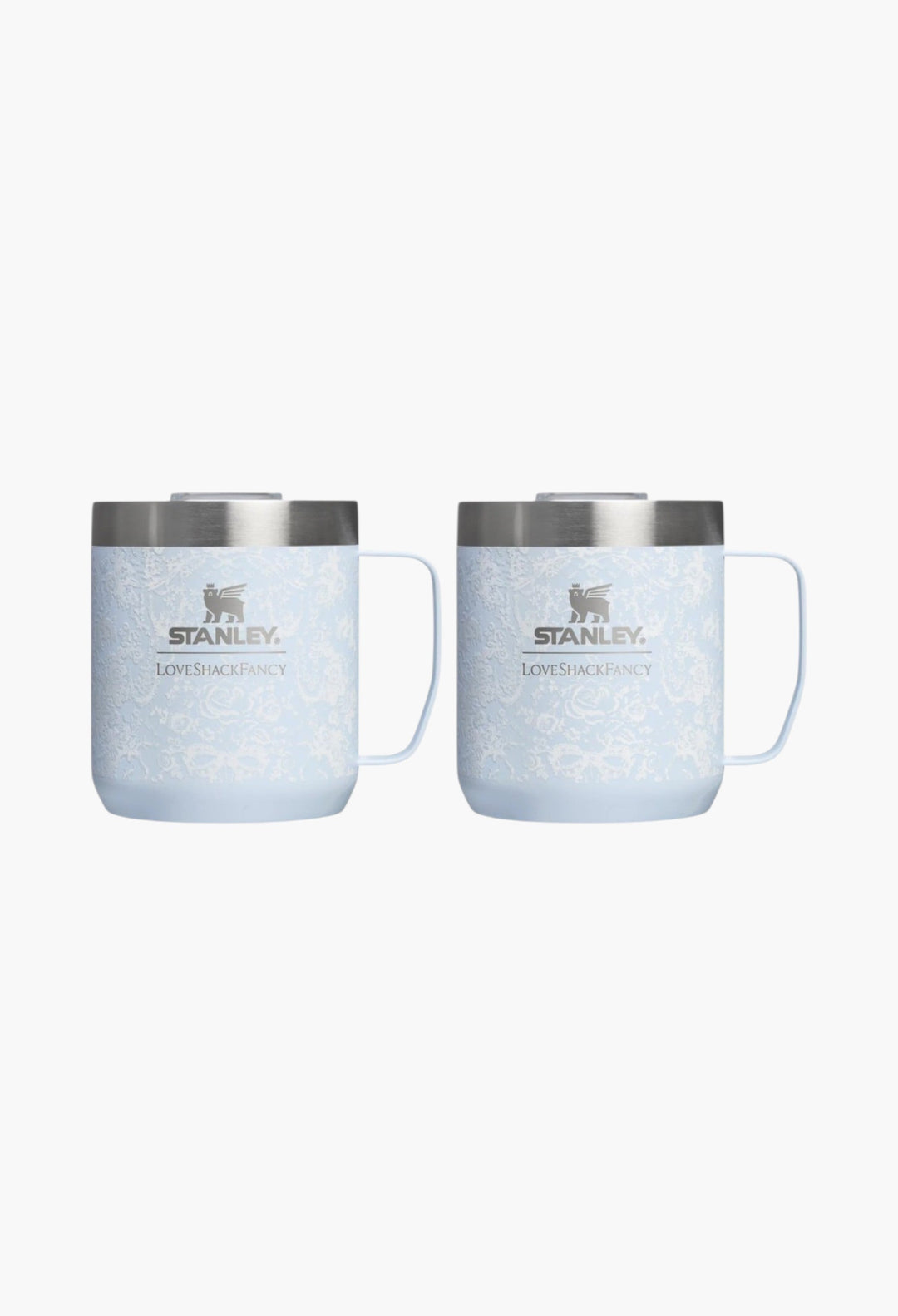 Stanley 1913 x LoveShackFancy Holiday Everyday Camp Mug Set | 12 OZ - GLAM MODA
