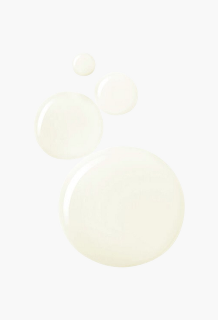GLAM MODA Naturium The Perfector Salicylic Acid Body Wash texture showing clear, viscous exfoliating gel drops