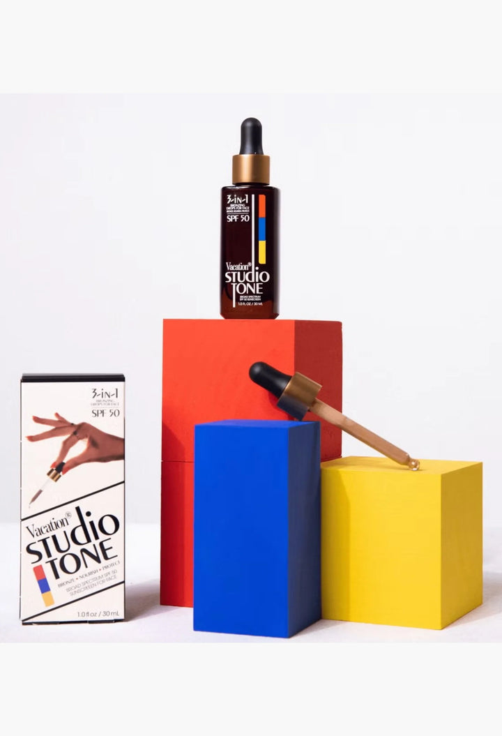 Vacation Studio Tone SPF 50 Bronzing Drops for Face