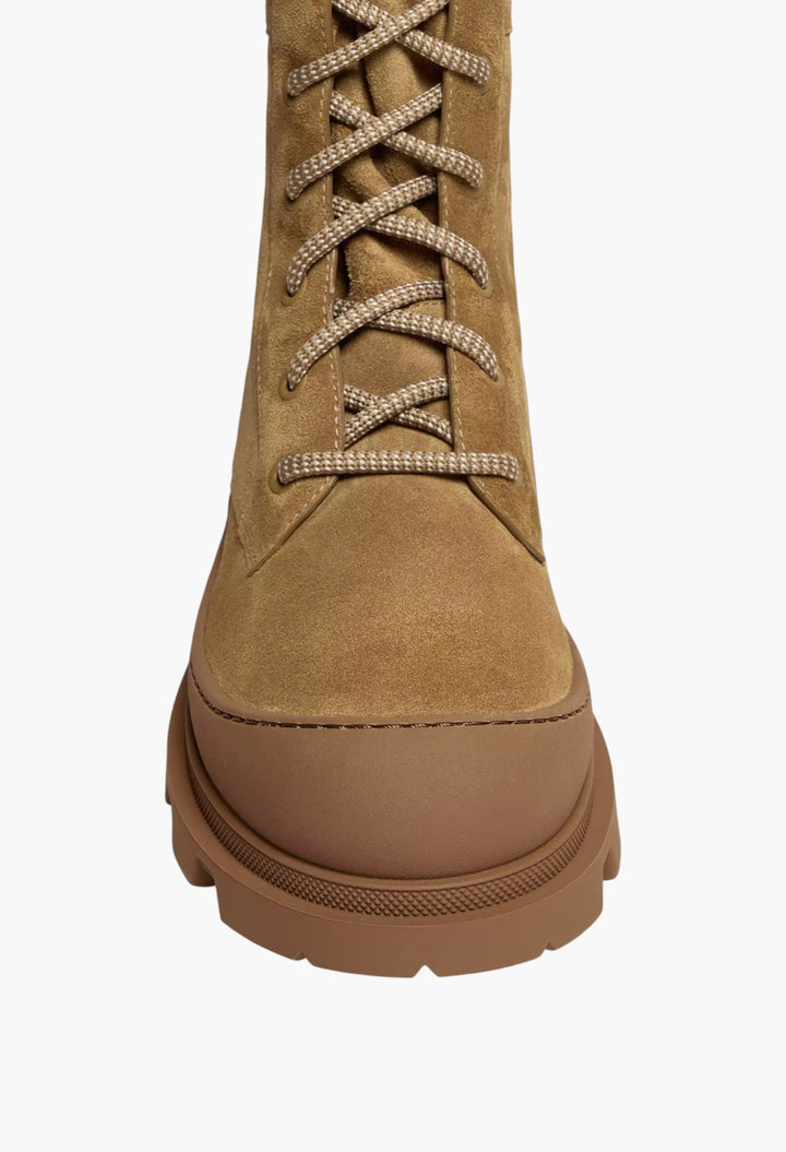 Vera High Suede Lace-Up Boots - GLAM MODA