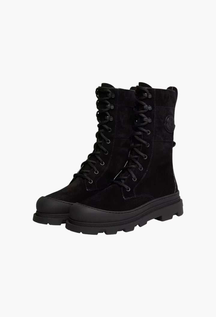 Vera High Suede Lace-Up Boots - GLAM MODA