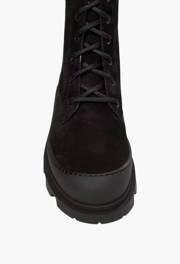 Vera High Suede Lace-Up Boots - GLAM MODA