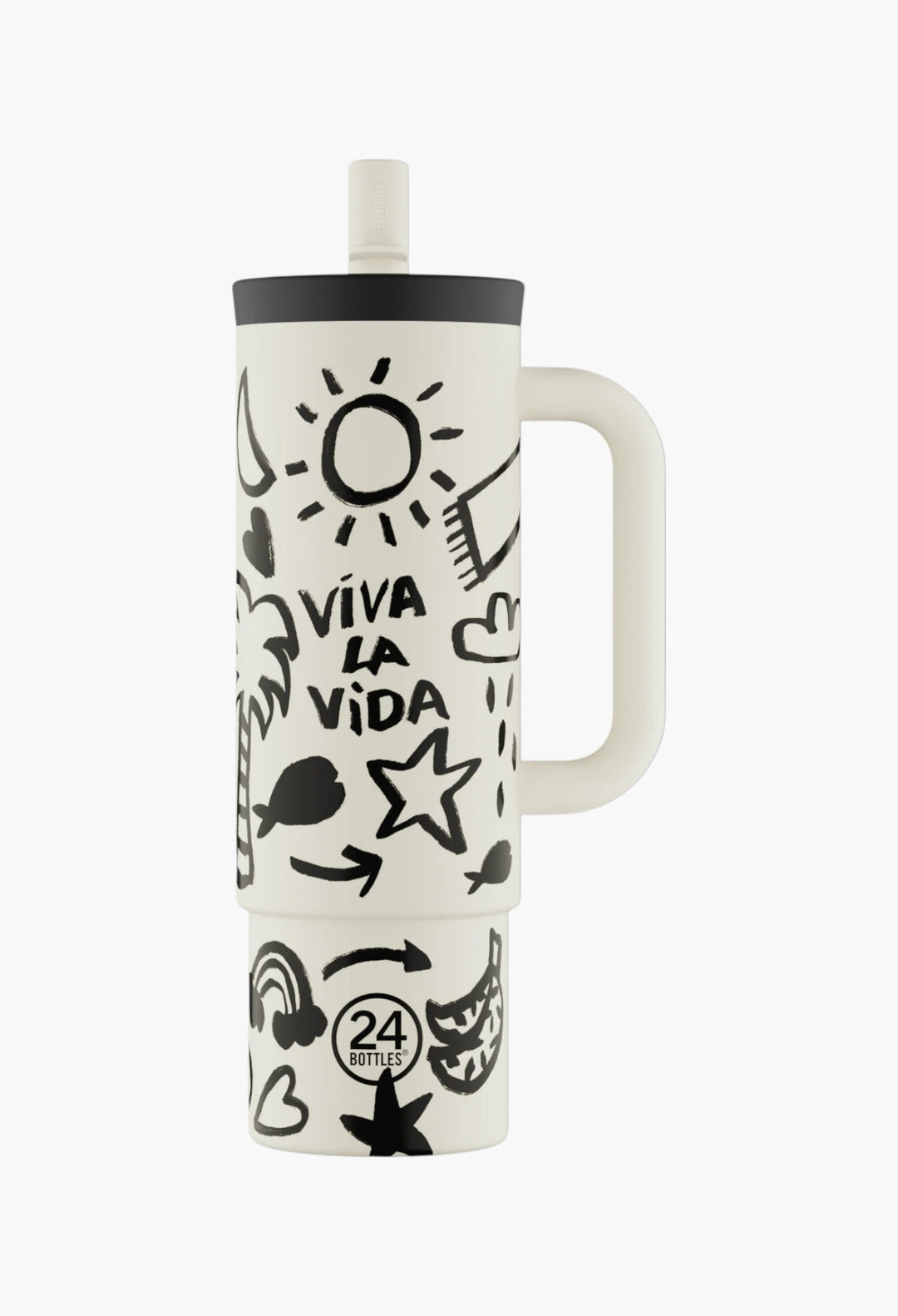 Straw Cup - 800ml - GLAM MODA