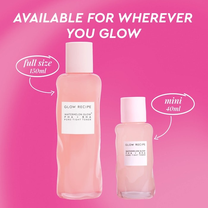 Watermelon Glow PHA + BHA Pore-Tight Toner - GLAM MODA