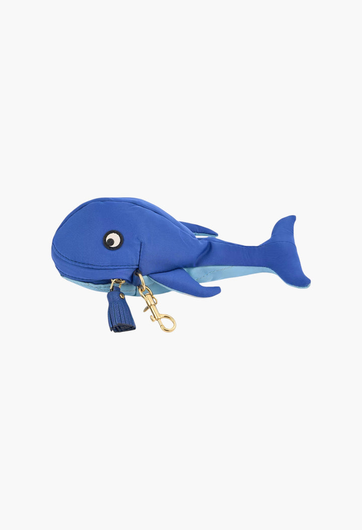 Whale Nylon Pouch Key Ring - GLAM MODA
