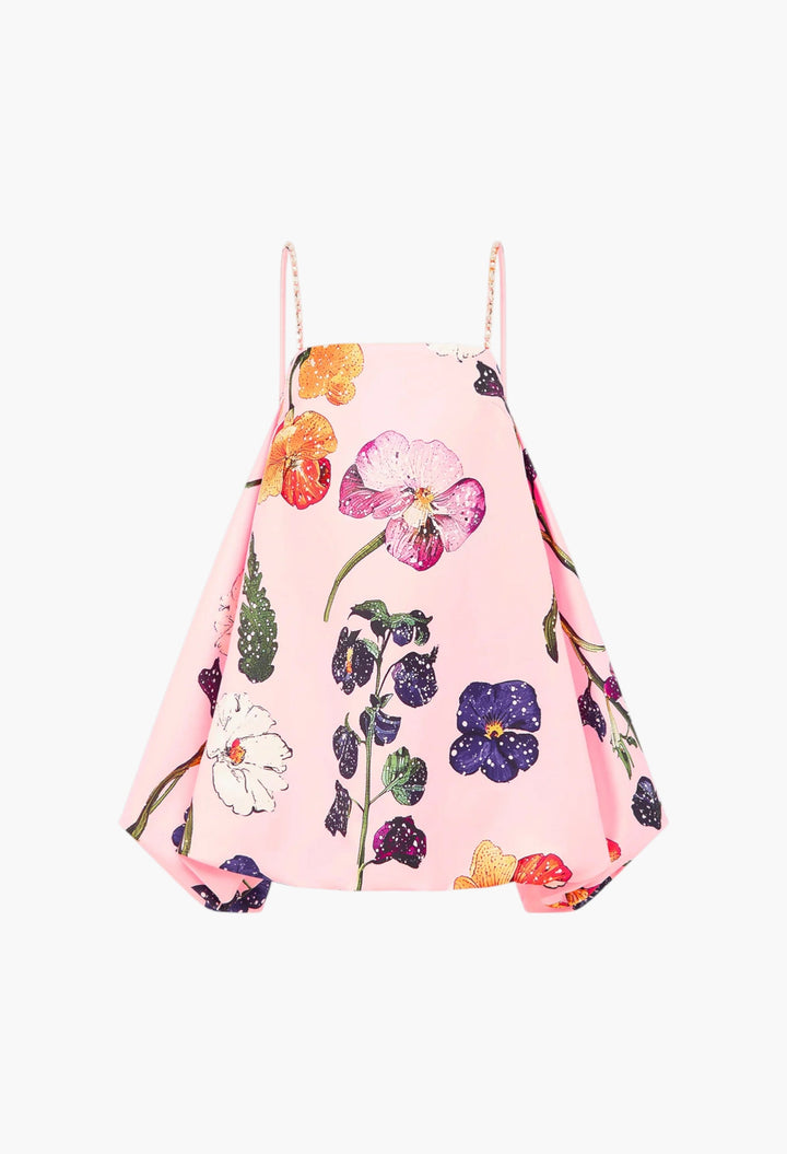 Embellished Puff Mini Dress - GLAM MODA