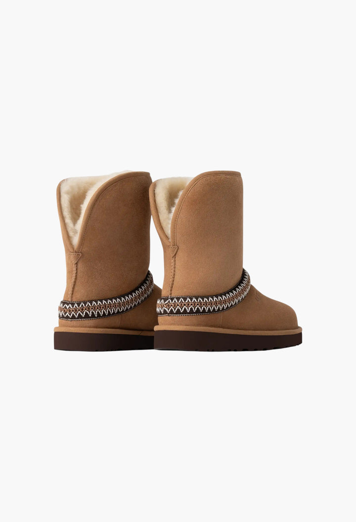 Women's Classic Short Crescent Boot - GLAM MODA