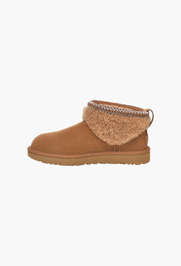 Women's Classic Ultra Mini Maxi Curly Boot - GLAM MODA