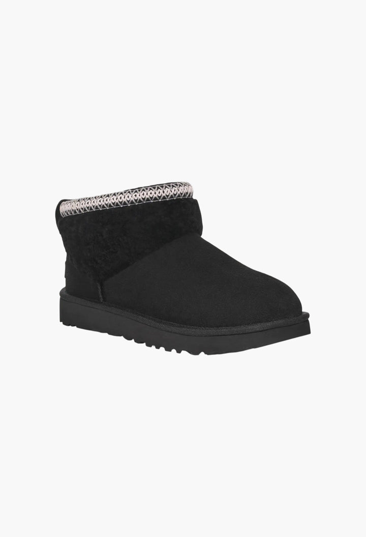 Women's Classic Ultra Mini Maxi Curly Boot - GLAM MODA