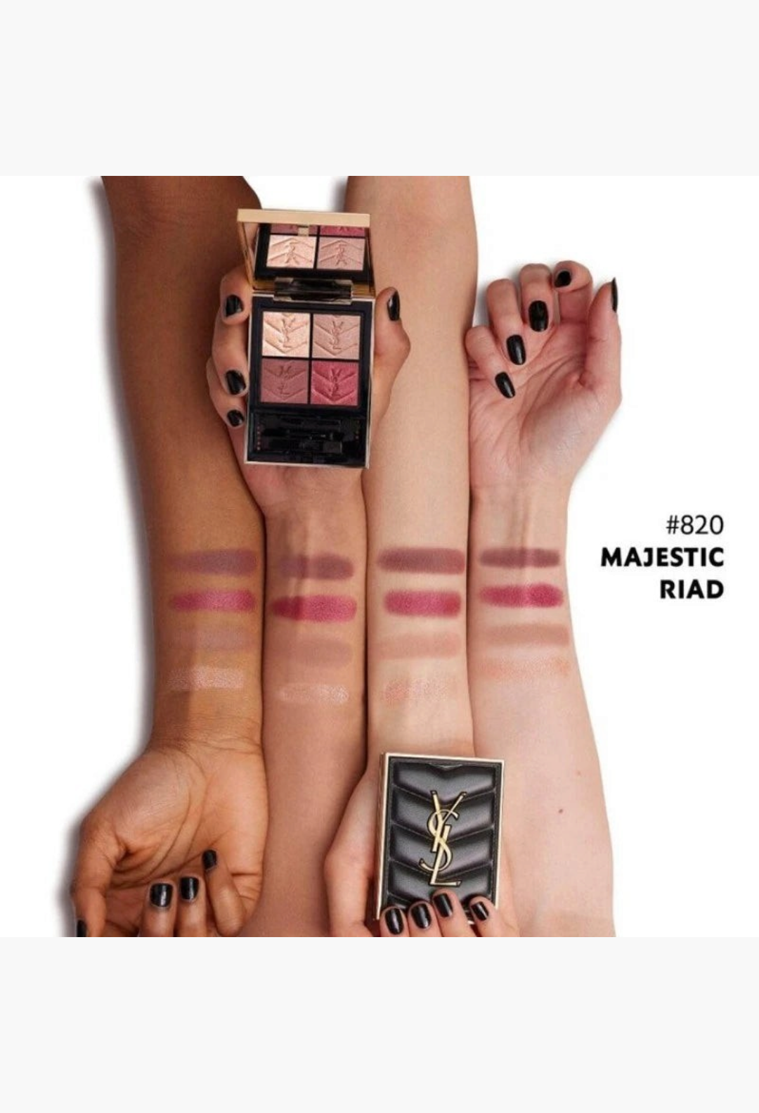 YVES SAINT LAURENT Couture Mini Clutch Luxury Eyeshadow Palette - 820 mejestic riad