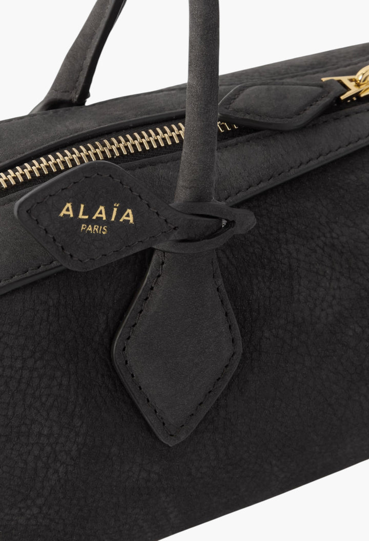 Le Teckel Medium Nubuck Shoulder Bag - GLAM MODA