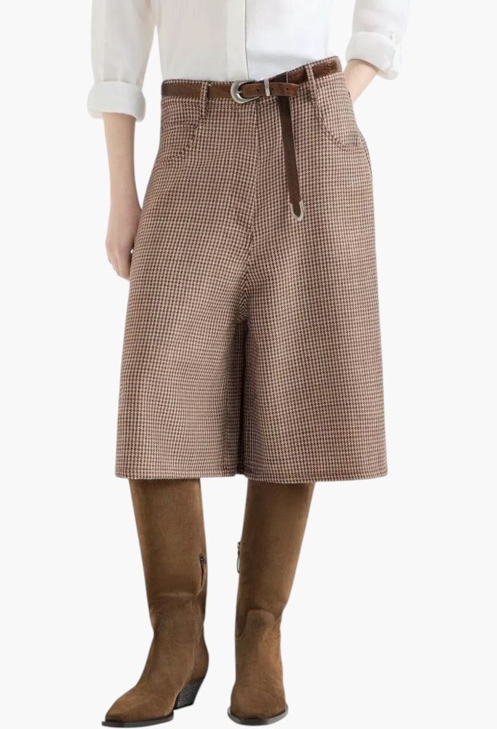 Cotton Bermuda Shorts - GLAM MODA