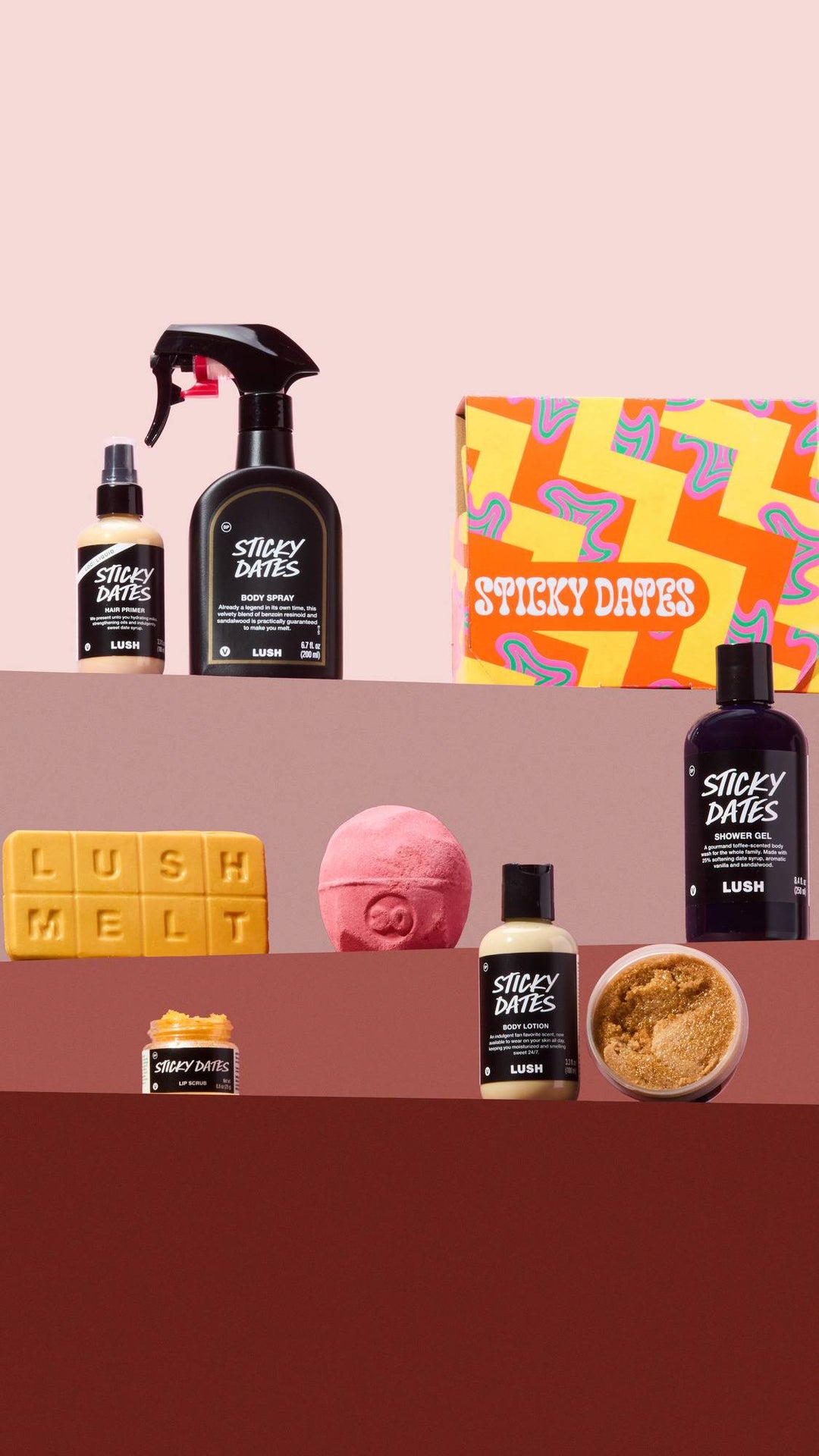 Sticky Dates - Body Scrub Golden Toffee-Scented Scrub - GLAM MODA