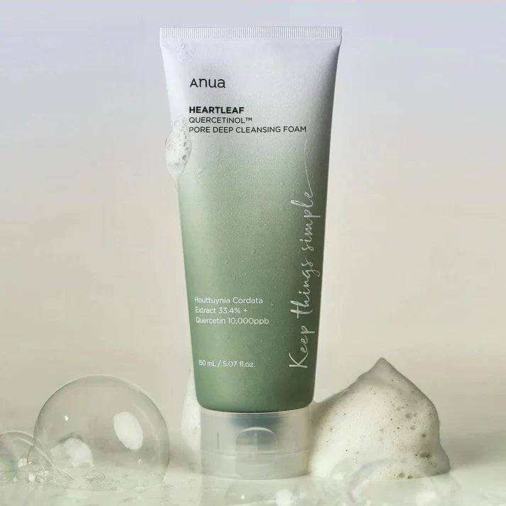 Heartleaf Quercetinol Pore Deep Cleansing Foam - GLAM MODA