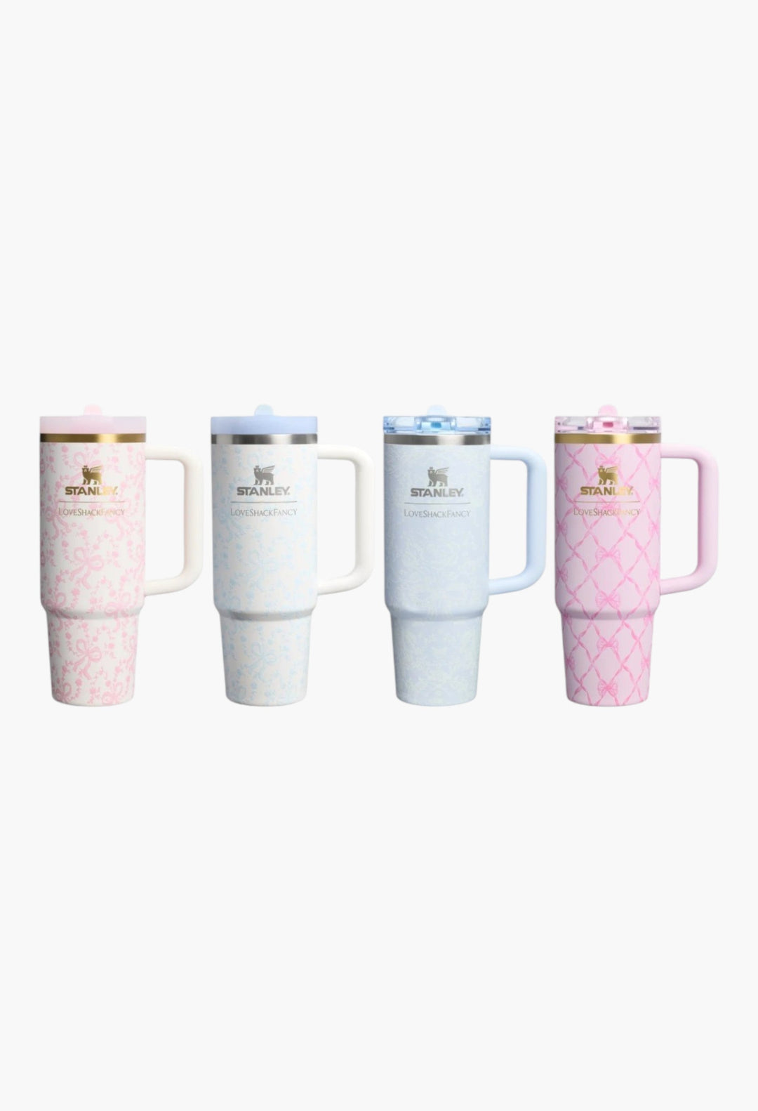 Stanley 1913 x LoveShackFancy Holiday The Quencher ProTour Set 4-pack | 30 OZ - GLAM MODA