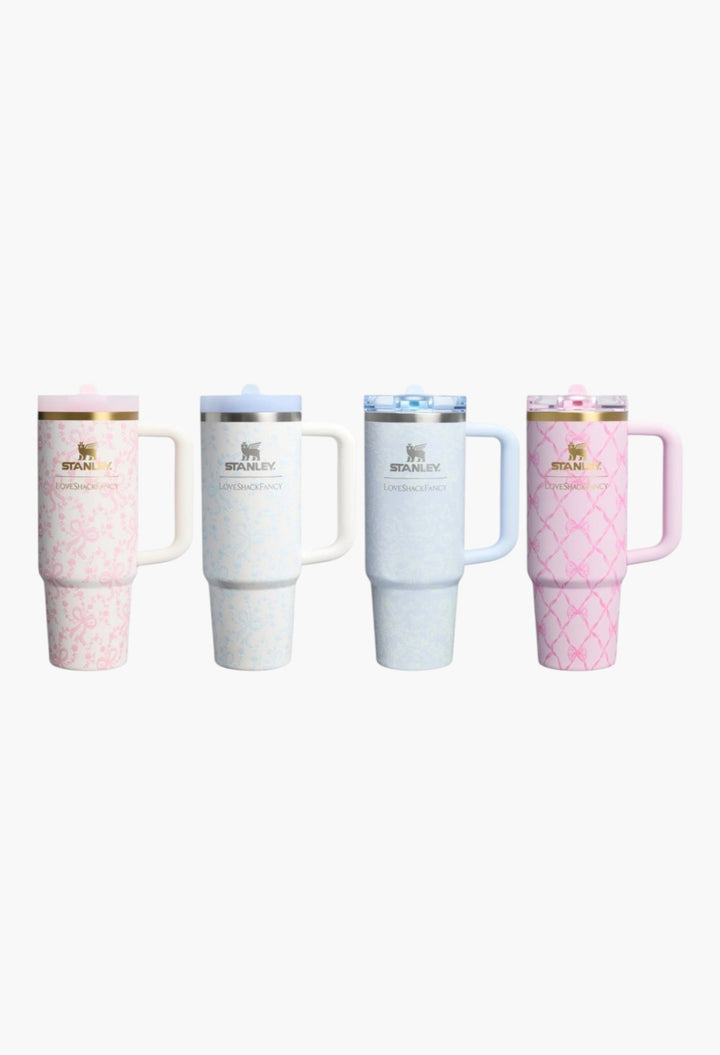 Stanley 1913 x LoveShackFancy Holiday The Quencher ProTour Set 4-pack | 30 OZ - GLAM MODA