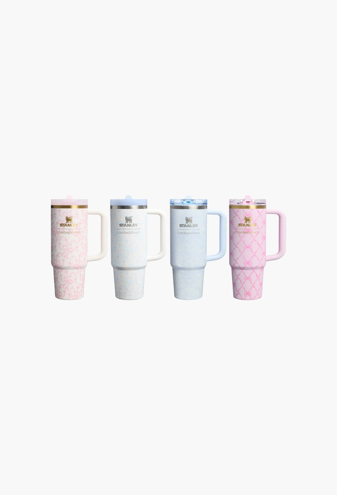 Stanley 1913 x LoveShackFancy Holiday The Quencher ProTour Set 4-pack | 30 OZ - GLAM MODA