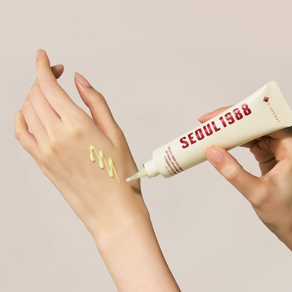 Seoul 1988 Eye Cream : Retinal Liposome 4% + Fermented Bean - GLAM MODA