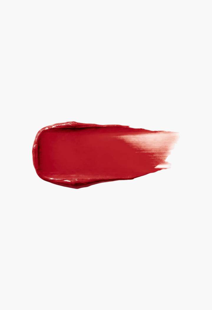 GLAM MODA Make Me Blush cream blush swatch in a vibrant red shade with a smooth, dewy texture.