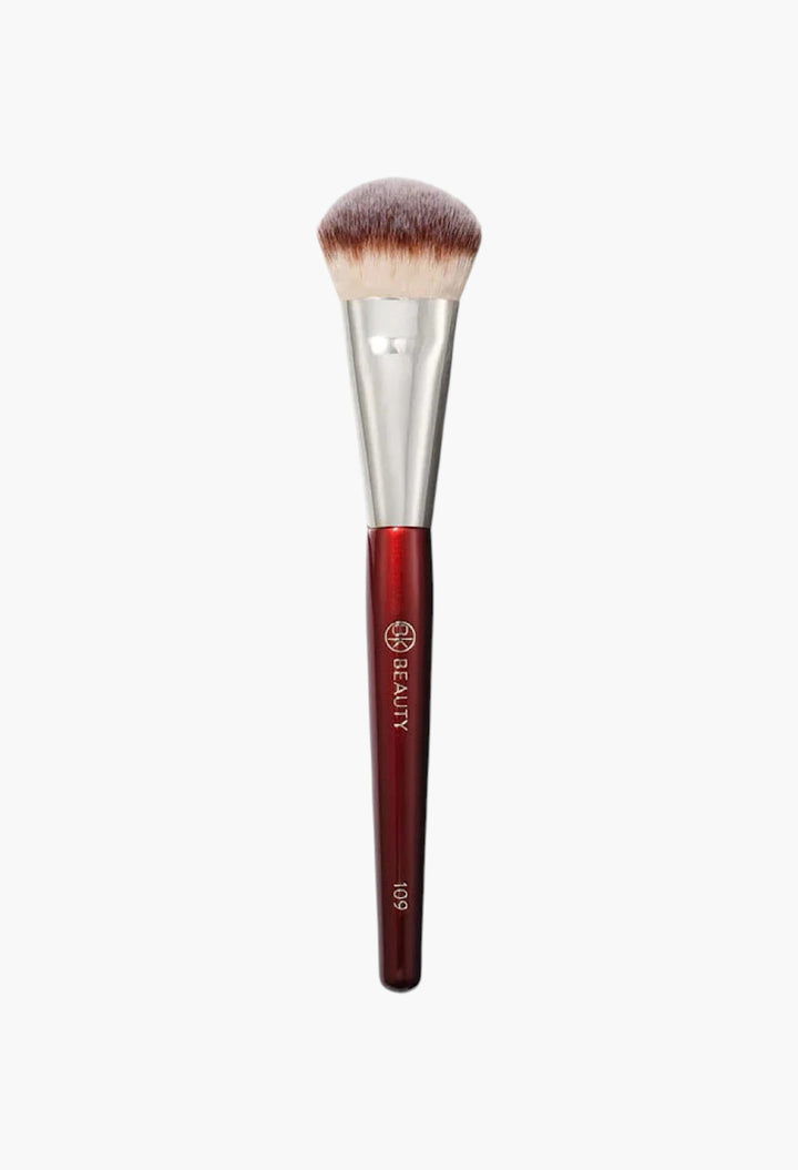 Mini Contoured Foundation Brush - GLAM MODA