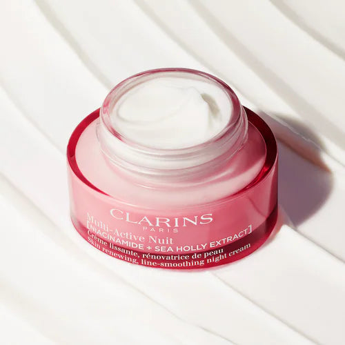 Multi-Active Night Moisturizer for Lines, Pores, Glow with Niacinamide - GLAM MODA