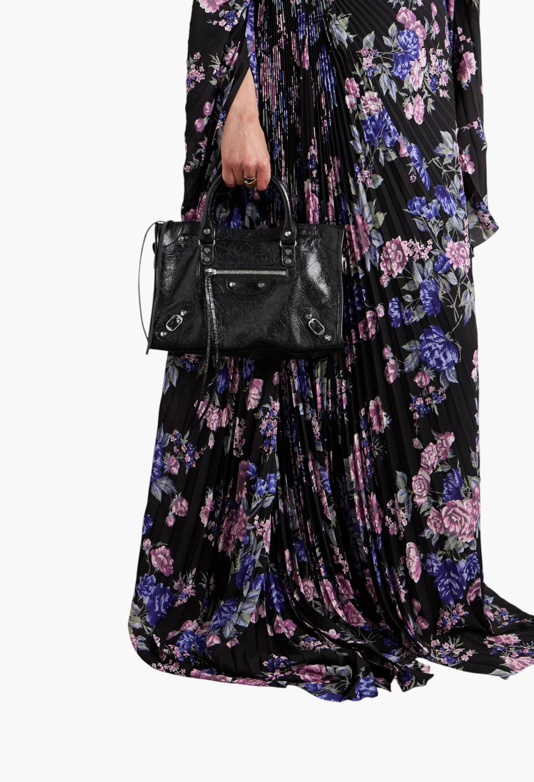 Le City Small Embellished Textured-Leather Tote - GLAM MODA