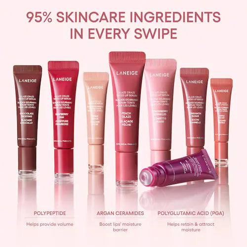 Glaze Craze Donut Delight Hydrating Tinted Lip Serum Duo - GLAM MODA