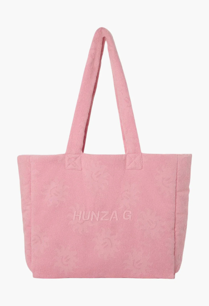 Sunny Towelling Beach Bag Ice Blue