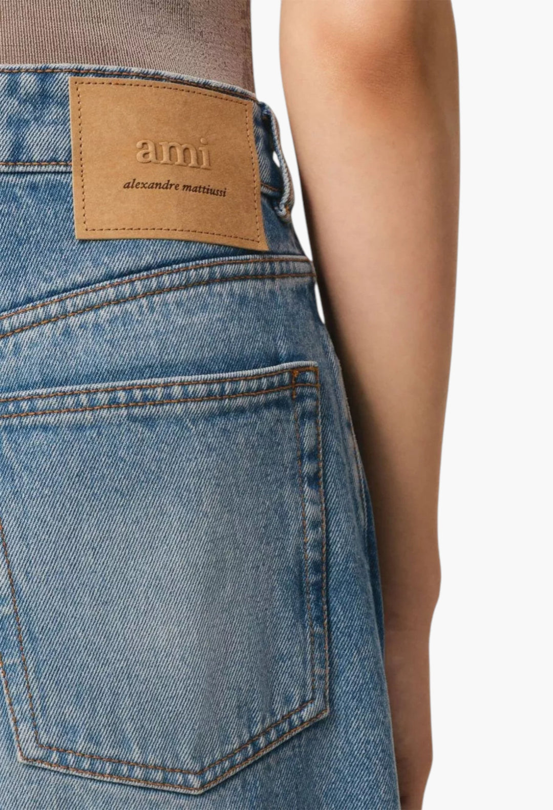 Large Fit Denim Jeans - GLAM MODA