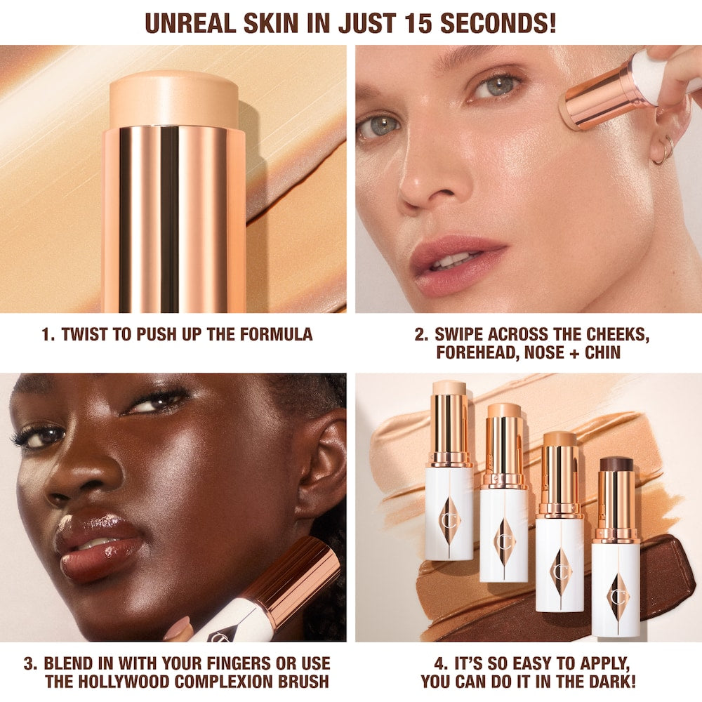 Unreal Skin Sheer Glow Tint Hydrating Foundation Stick - GLAM MODA