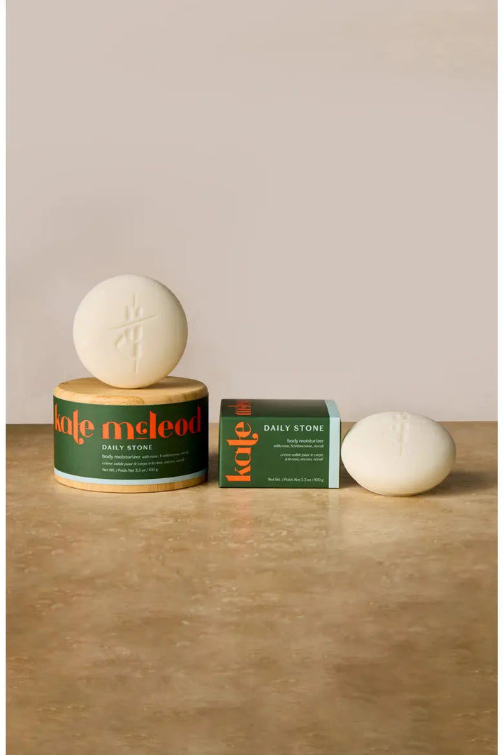 Daily Stone Ritual Set - Deeply Moisturizing Lotion Bar Duo
