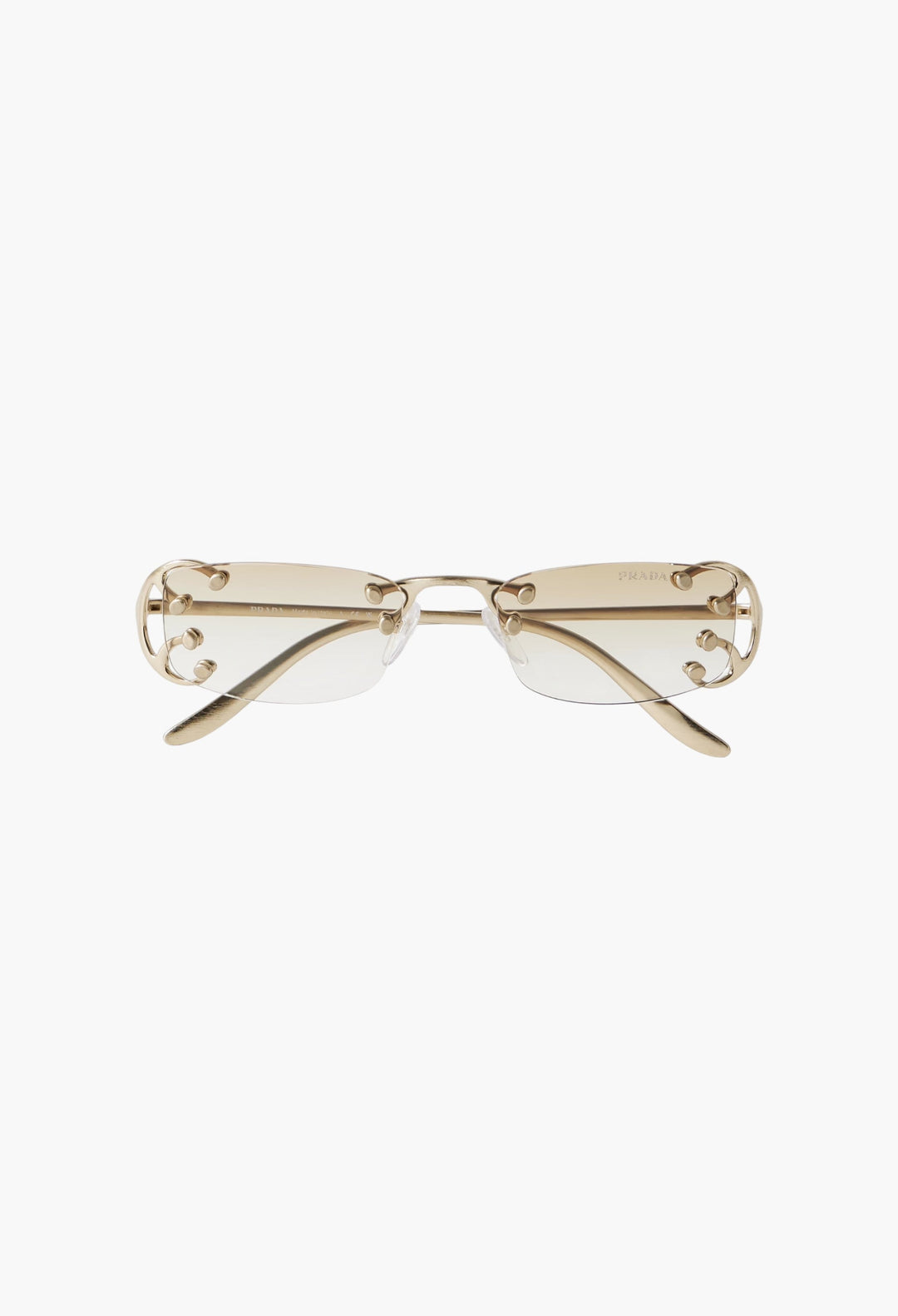 Rimless Gold-Tone Sunglasses - GLAM MODA