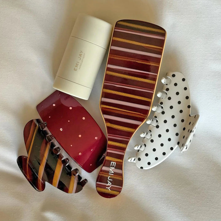 Mini Boar Bristle Brush - GLAM MODA