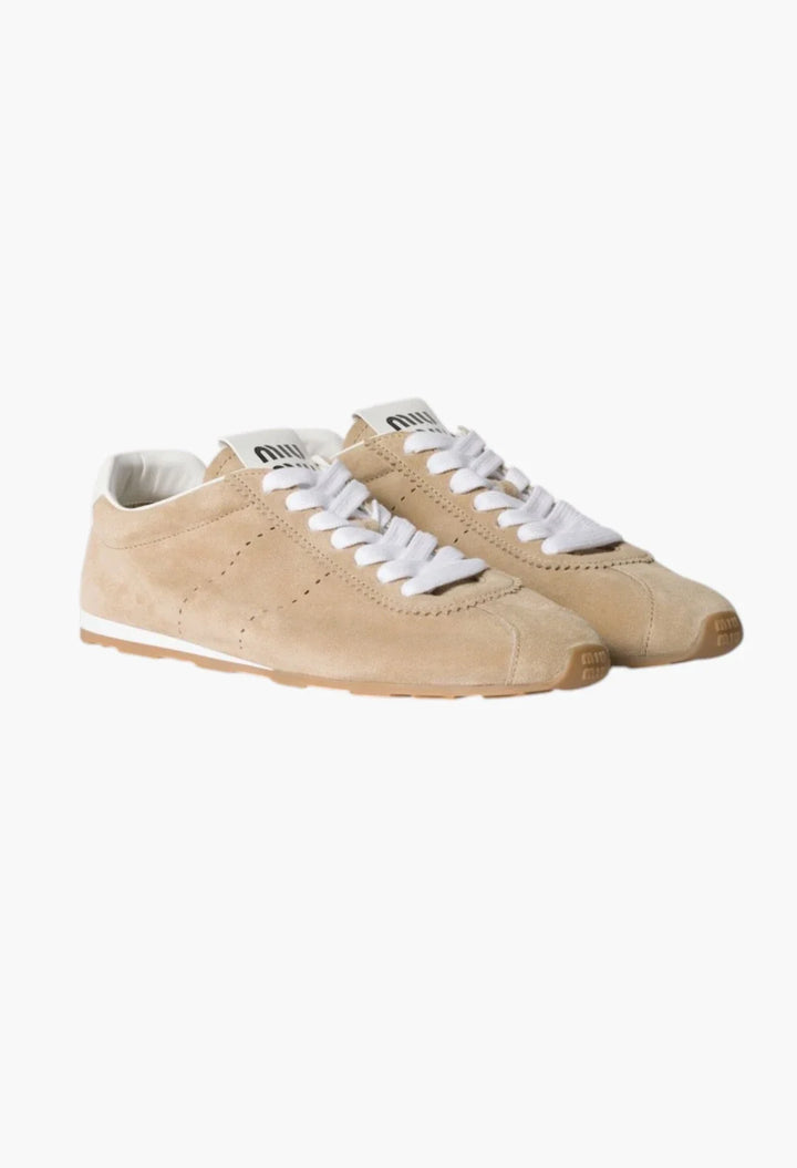 Desert Beige - Plume Suede Sneakers