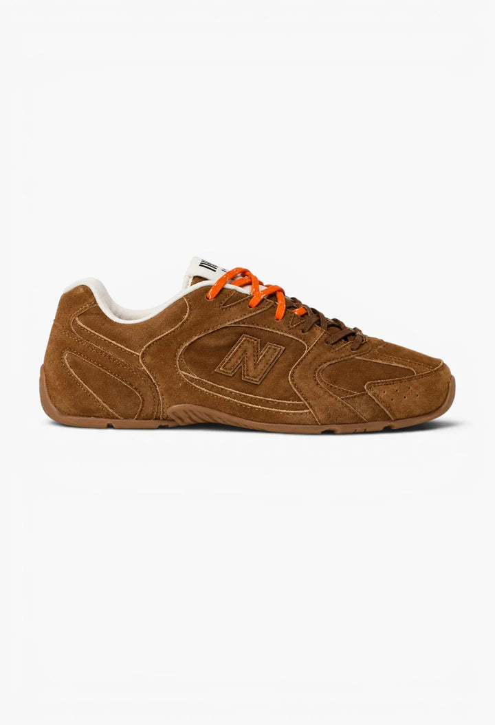 Cinnamon - New Balance X Miu Miu 530 SL Suede Sneakers