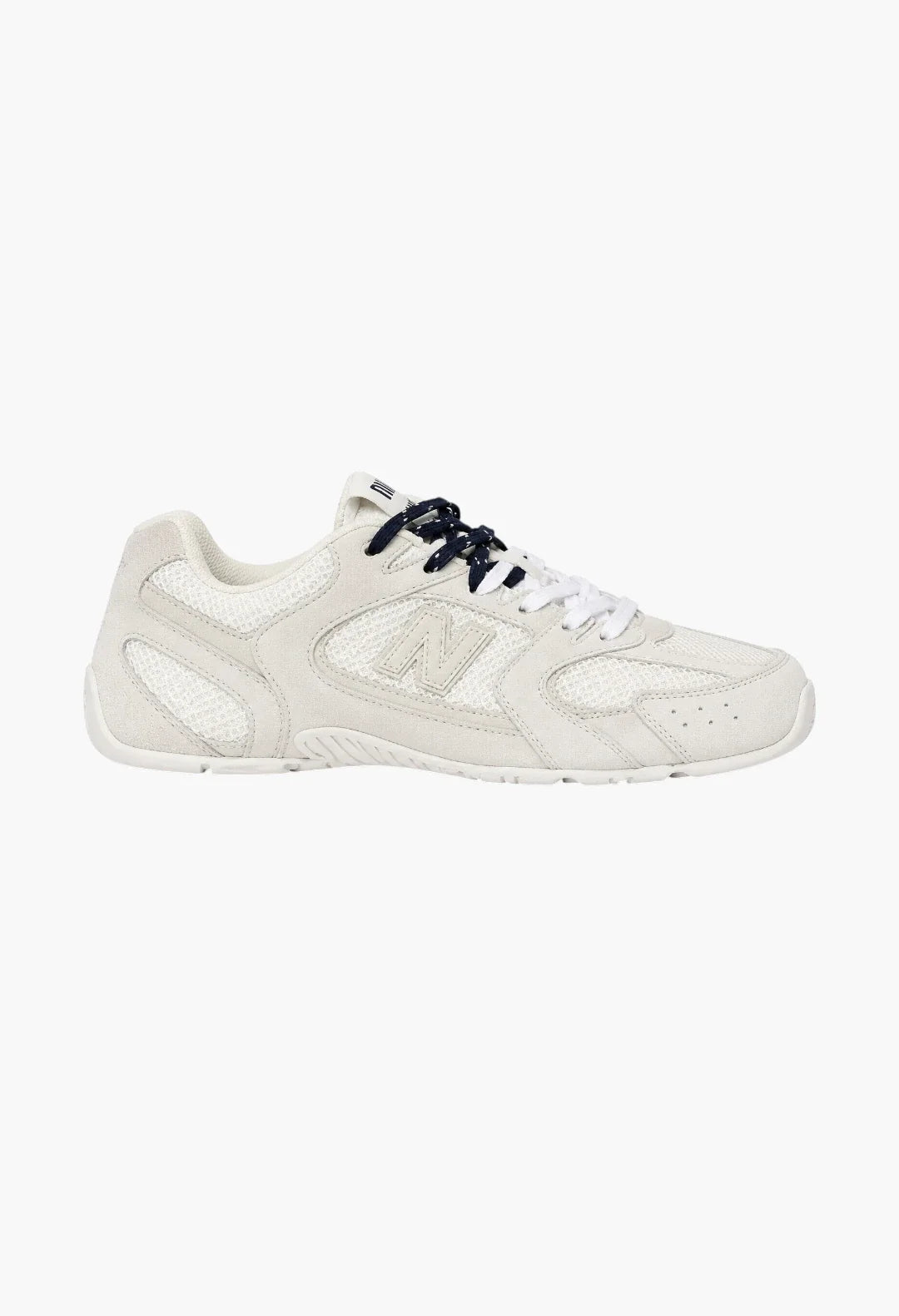 White - New Balance X Miu Miu 530 SL Suede And Mesh Sneakers