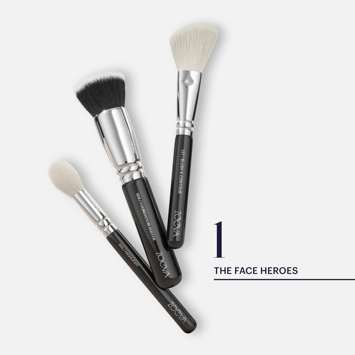 The Artists Brush Set (Black) - GLAM MODA