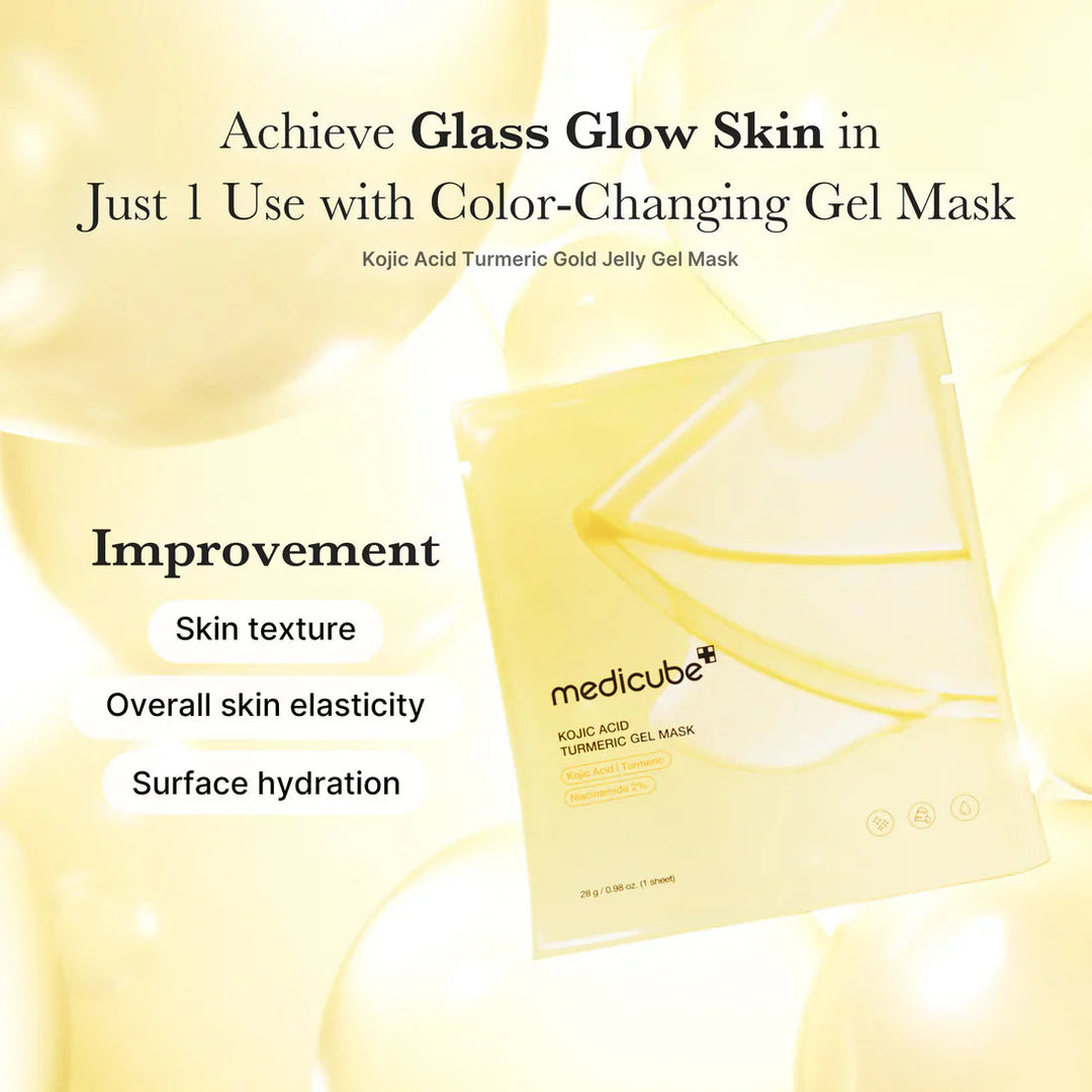 Kojic Acid Turmeric Gold Jelly Mask - GLAM MODA