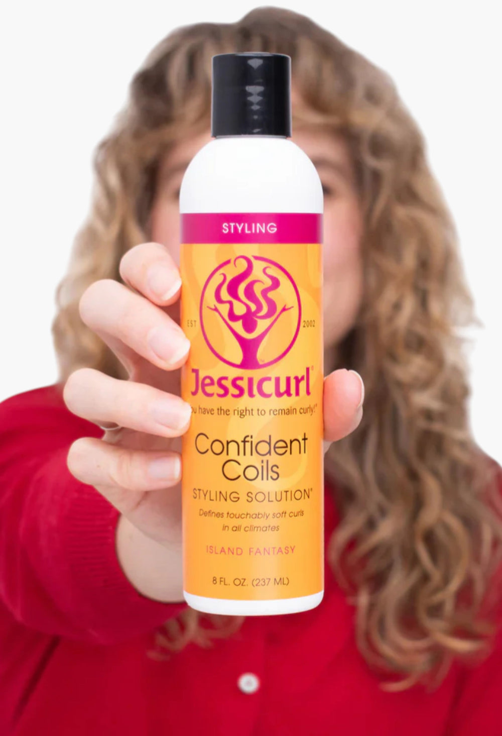 Jessicurl Confident Coils Styling Solution - Citrus Lavender 8oz - GLAM MODA