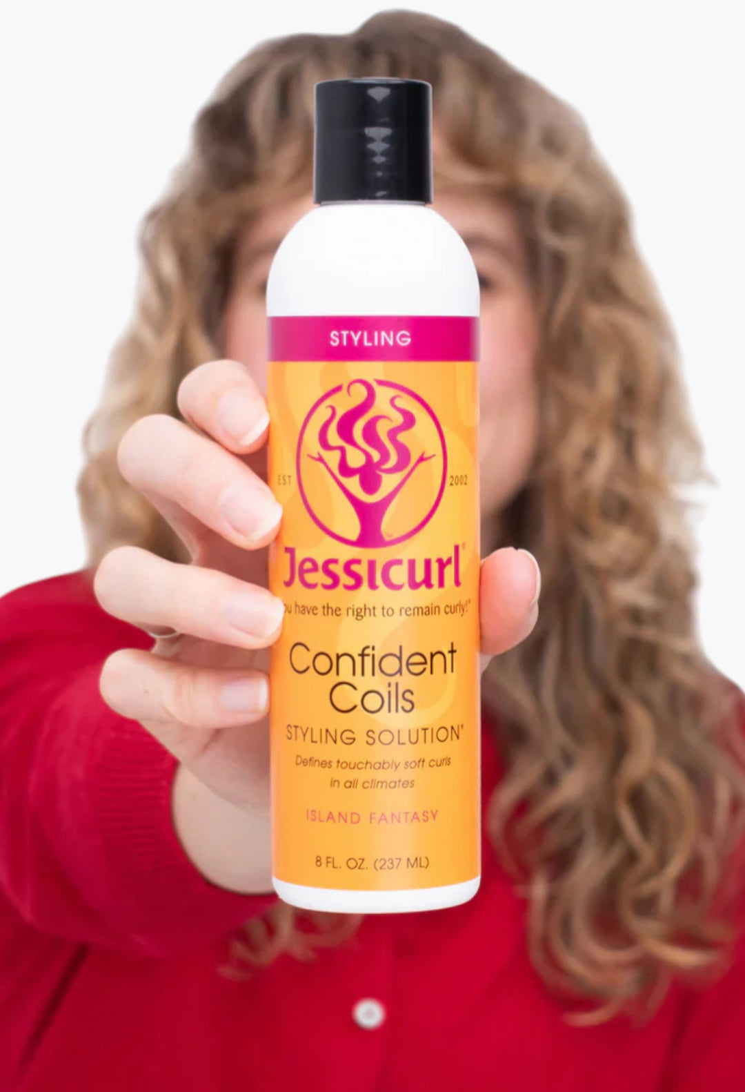 Jessicurl Confident Coils Styling Solution - Citrus Lavender 8oz - GLAM MODA