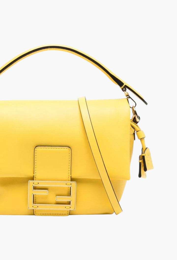 Mamma Baguette Small Leather Handbag - GLAM MODA