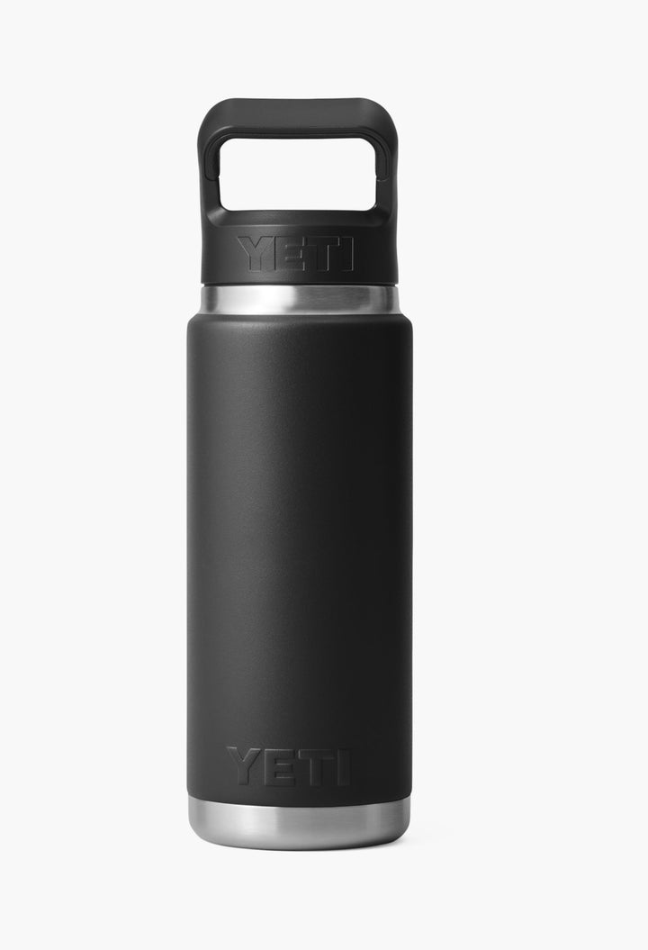 Black - Rambler® Water Bottle With Color-Matched Straw Cap - GLAM MODA