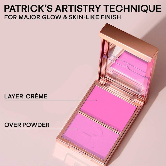 Major Headlines Double-Take Crème & Powder Blush Duo - GLAM MODA
