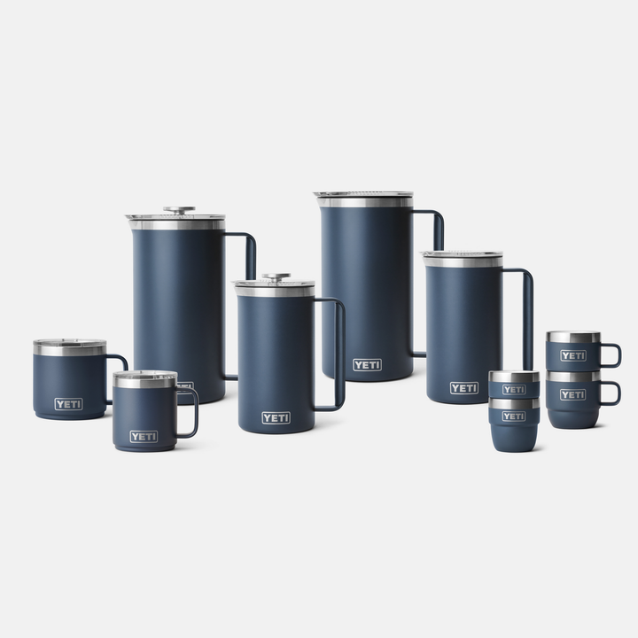 White - Stackable Mugs With Durasip™ Ceramic Lining - GLAM MODA