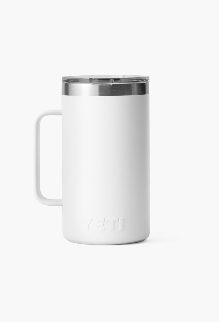 White - Stackable Mug With Durasip™ Ceramic Lining - GLAM MODA